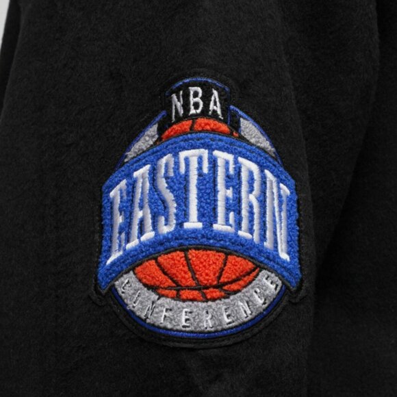 NWT NBA Miami Heat Mitchell & Ness Hardwood Classic Wool Bomber Varsity Jacket - Picture 6 of 7